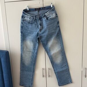 Kenneth Cole Light Blue Straight Jeans